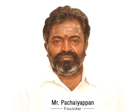 Mr.Pachaiyappan - Founder Prasanth Dewatering